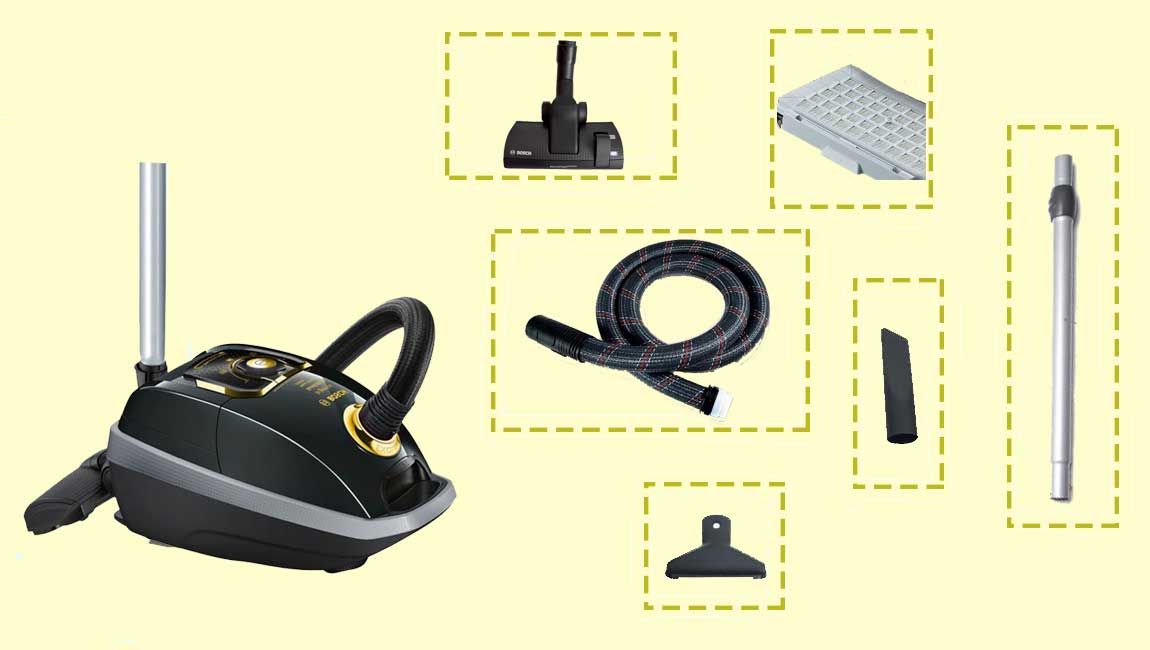 جارو برقی بوش مدل BOSCH BGL8GOLDIR - Image 3